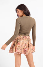 Ronan Crewneck Top - Olive