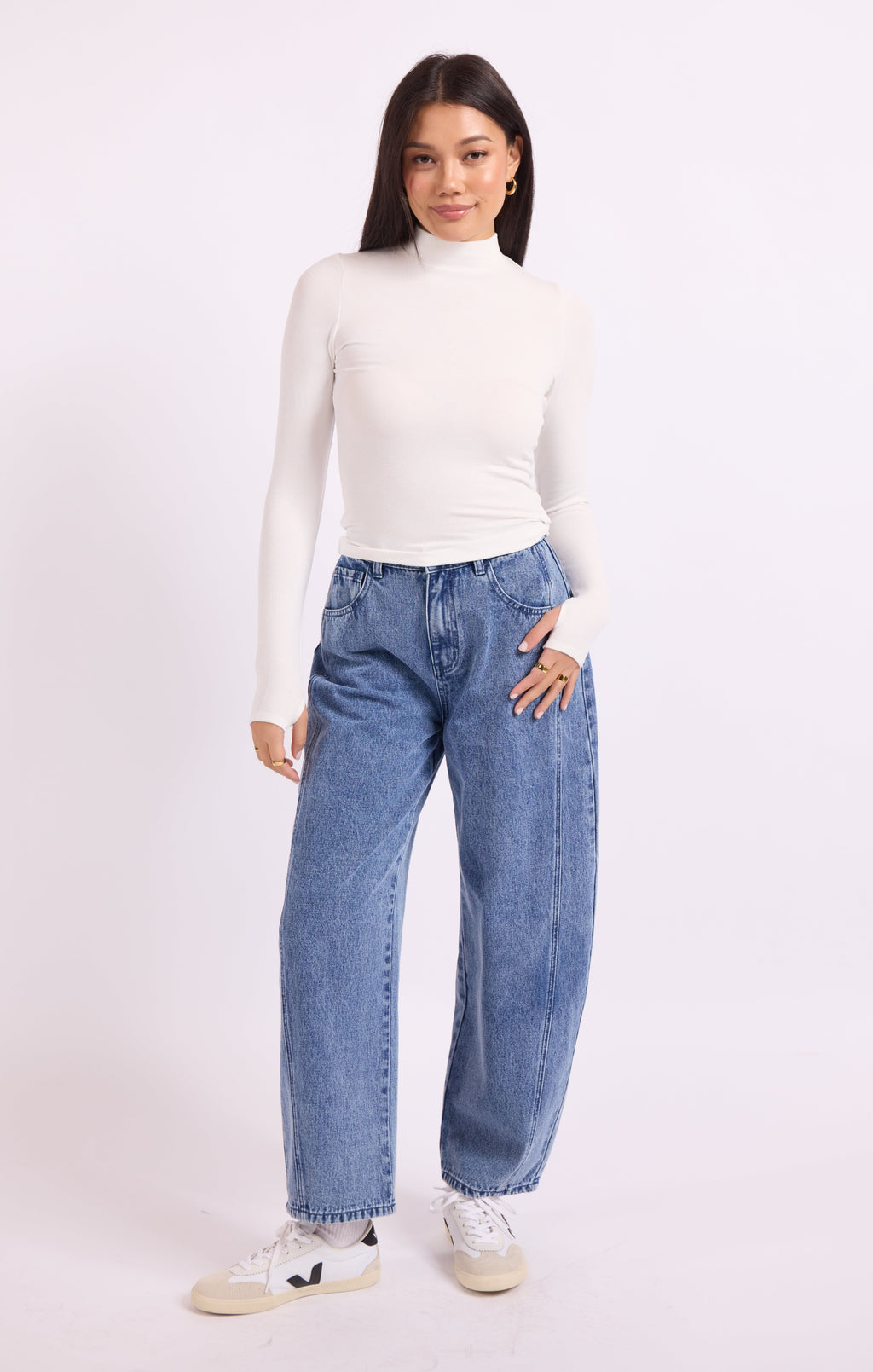 Ronan Knit Top - Ivory