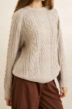 Mohair Oceanside Knit - Sand