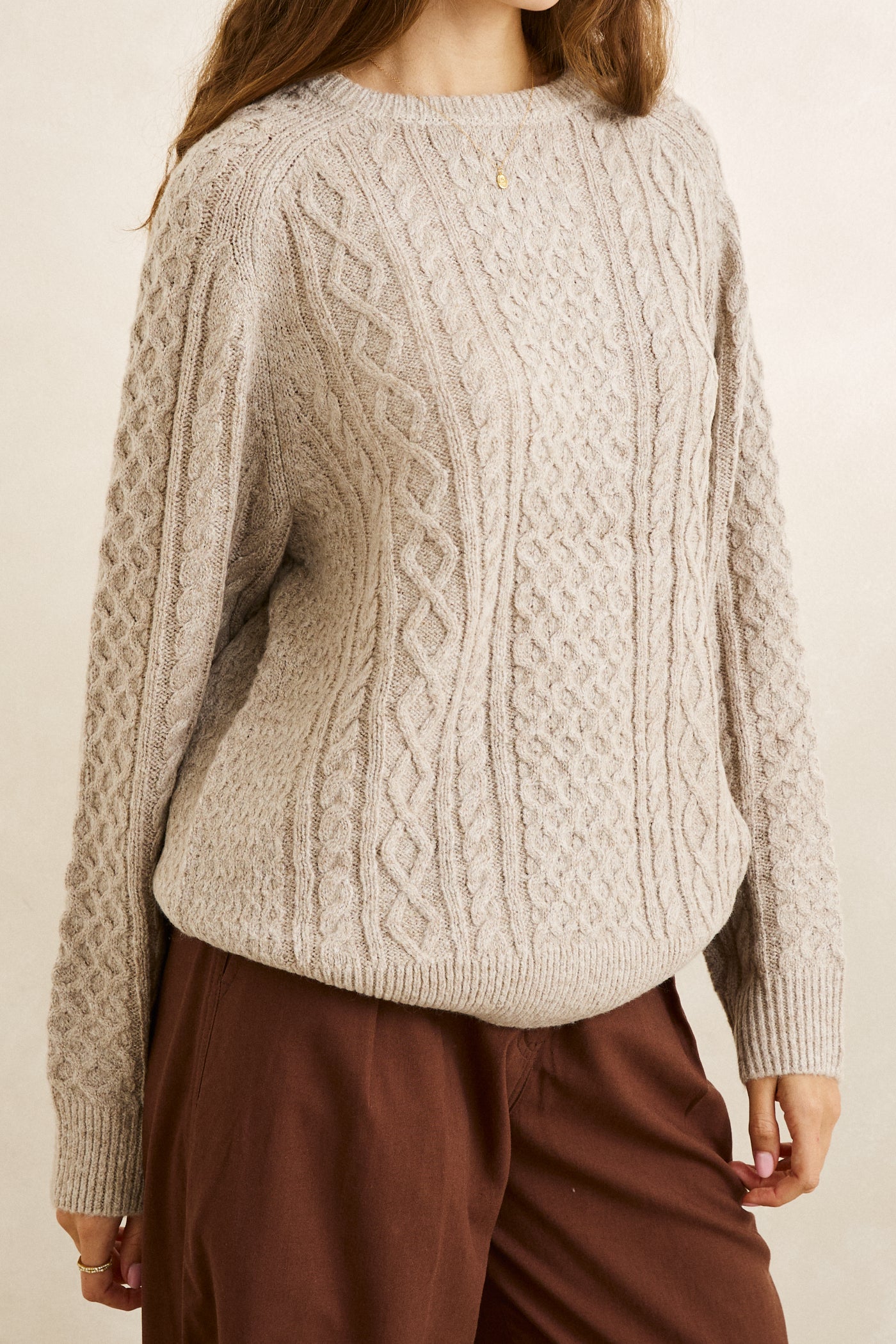 Mohair Oceanside Knit - Sand