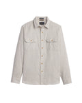 Pendleton Men's Burnside Flannel Shirt - Ecru Donegal Heather