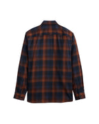 Pendleton Men's Burnside Flannel Shirt - Navy/Brown Plaid