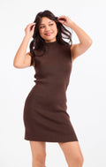 Going Places Mini Dress - Chocolate