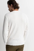 Men's Rhythm Classic Waffle Knit - Vintage White