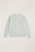 Men's Mohair Fishermans Knit - Birch
