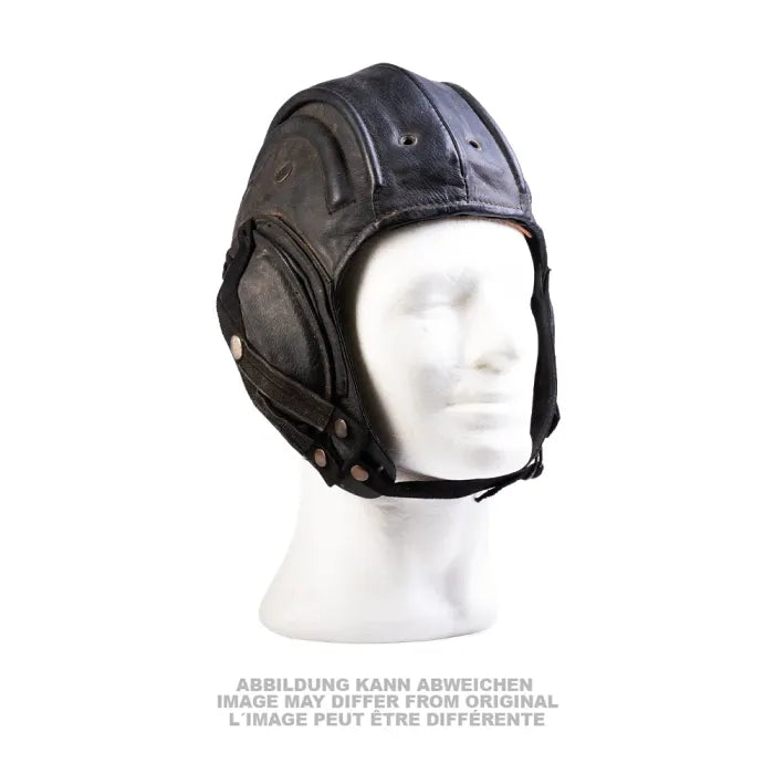 Belgium Black Summer Tanker Helmet - Used - Black