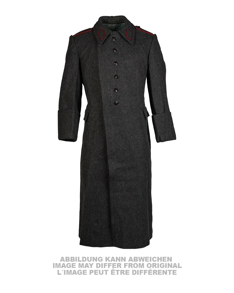 Bulgarian Wool Overcoat - Used - Charcoal
