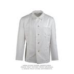 German White Scrub Jacket - Like New - White