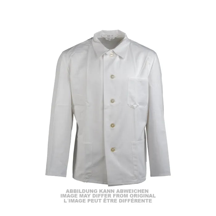 German White Scrub Jacket - Like New - White