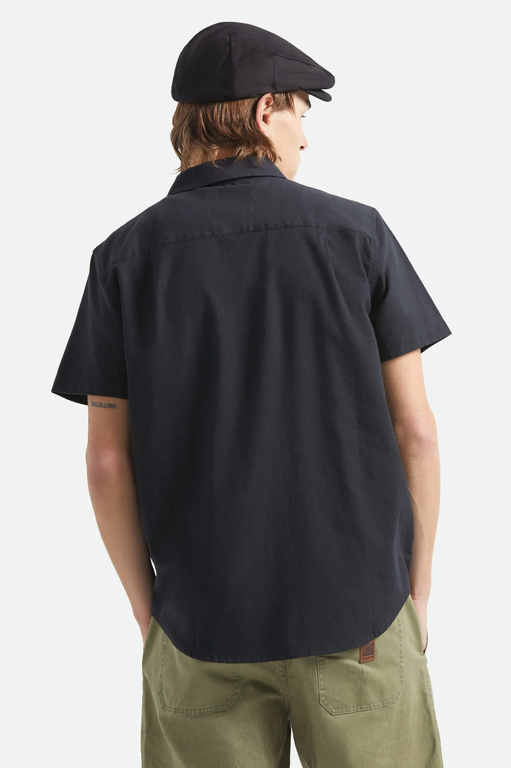 Brixton Men's Sanford Oxford Short Sleeve Woven