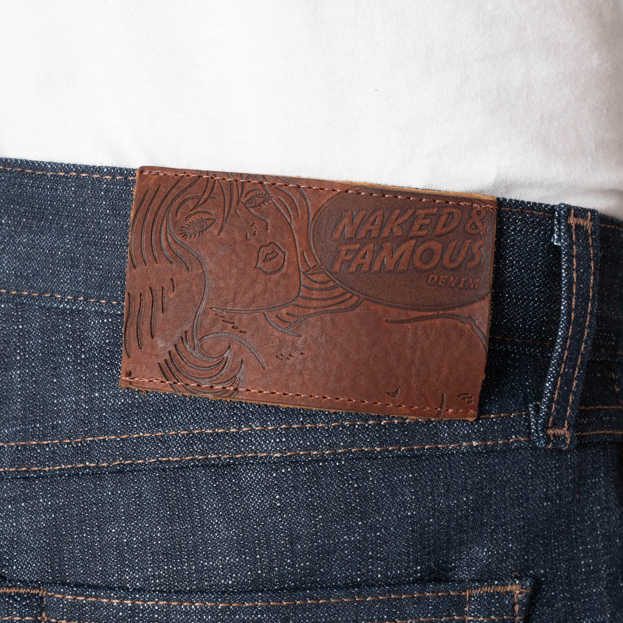 Men's True Guy - Greencast Slub Stretch Selvedge
