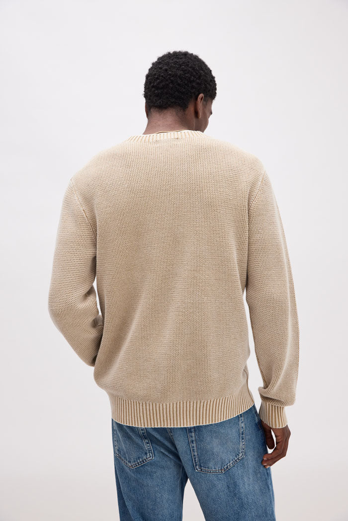 Men's Dune Open Knit Sweater