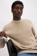 Men's Dune Open Knit Sweater