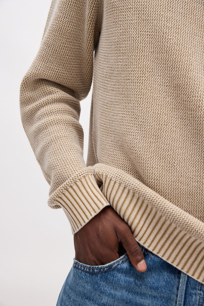 Men's Dune Open Knit Sweater