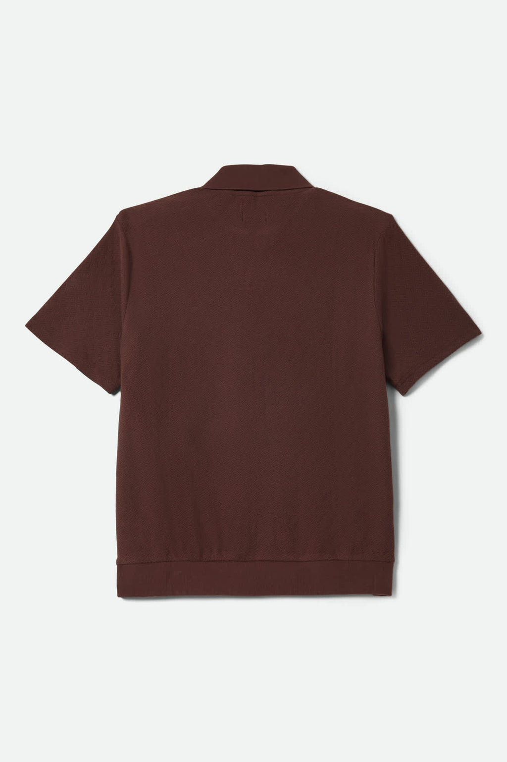 Brixton Men's Theo Jacquard Short Sleeve Polo