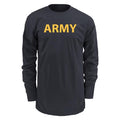 SOFFE ARMY PT LS T-SHIRT - BLACK
