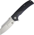 KOMORAN LINERLOCK BLACK G10 KNIFE