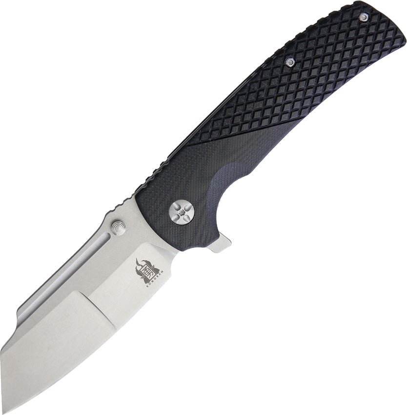 KOMORAN LINERLOCK BLACK G10 KNIFE