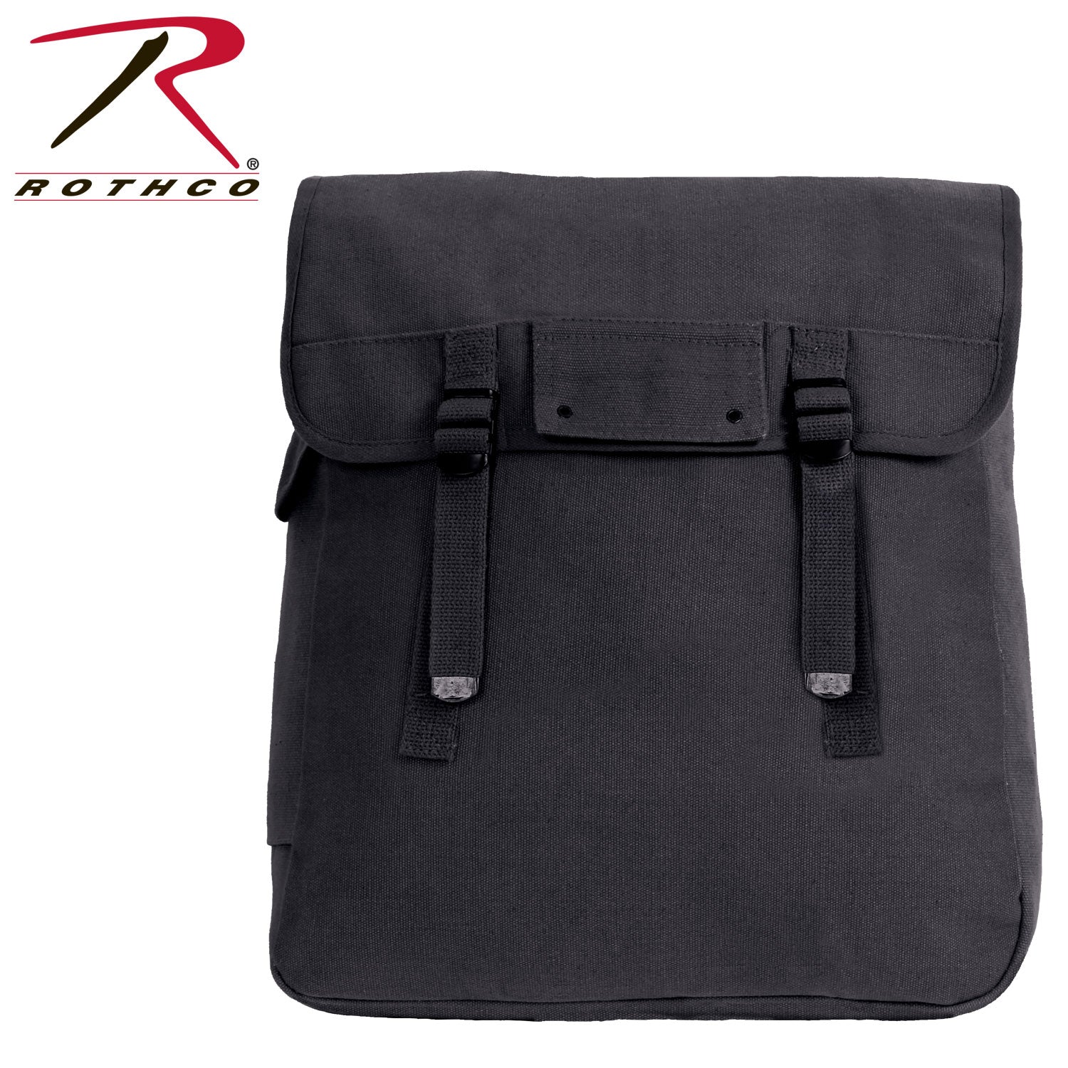 Rothco Canvas Jumbo Musette Bag - Black