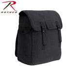 Rothco Canvas Jumbo Musette Bag - Black