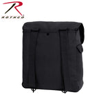 Rothco Canvas Jumbo Musette Bag - Black