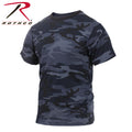 MEN'S COLORED CAMO T-SHIRT - MIDNIGHT BLUE CAMO