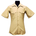 USMC SERVICE A SS BUTTON UP SHIRT