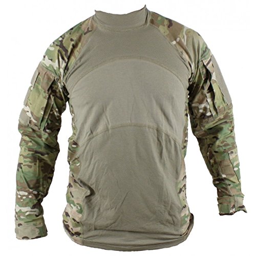 USGI ARMY COMBAT SHIRT - FLAME RESISTANT MULTICAM TOP - USED