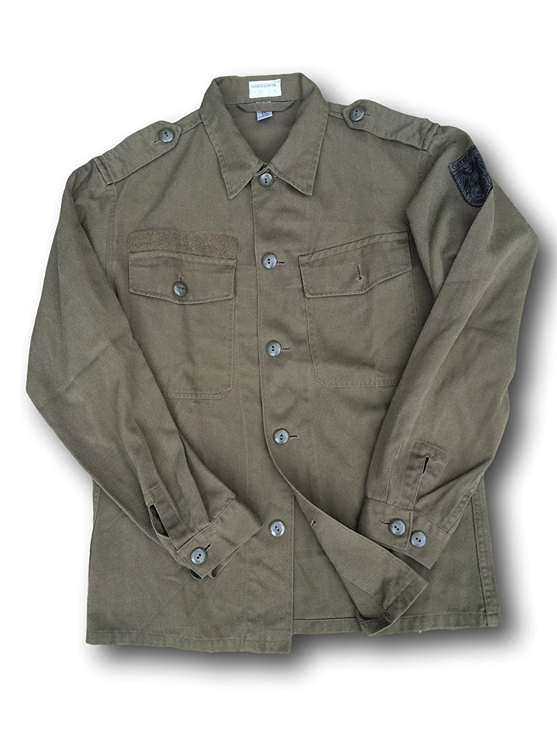 AUSTRIAN OD FIELD SHIRT- SURPLUS