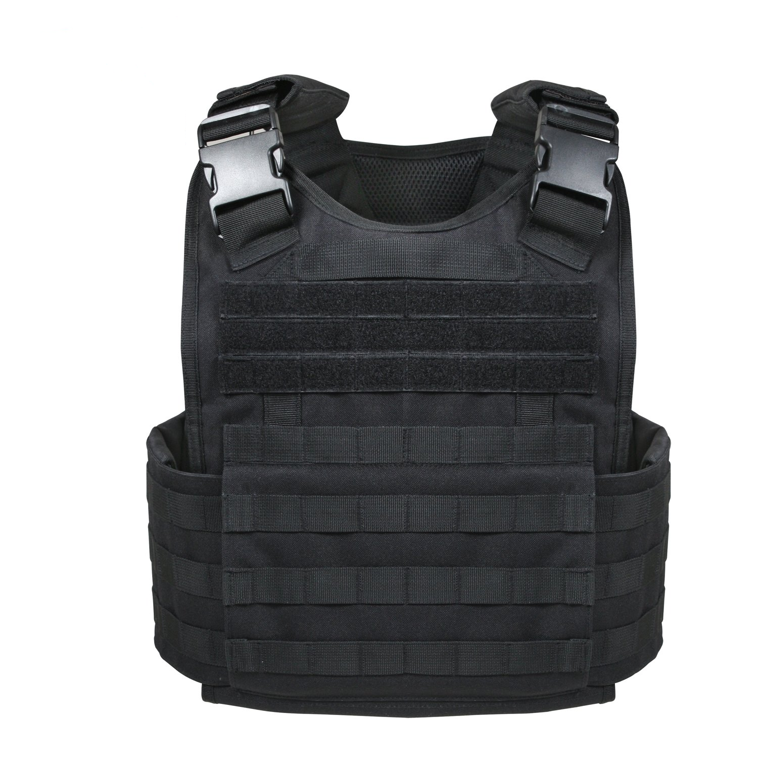 MODULAR PLATE CARRIER VEST (NO PLATE) - BLACK