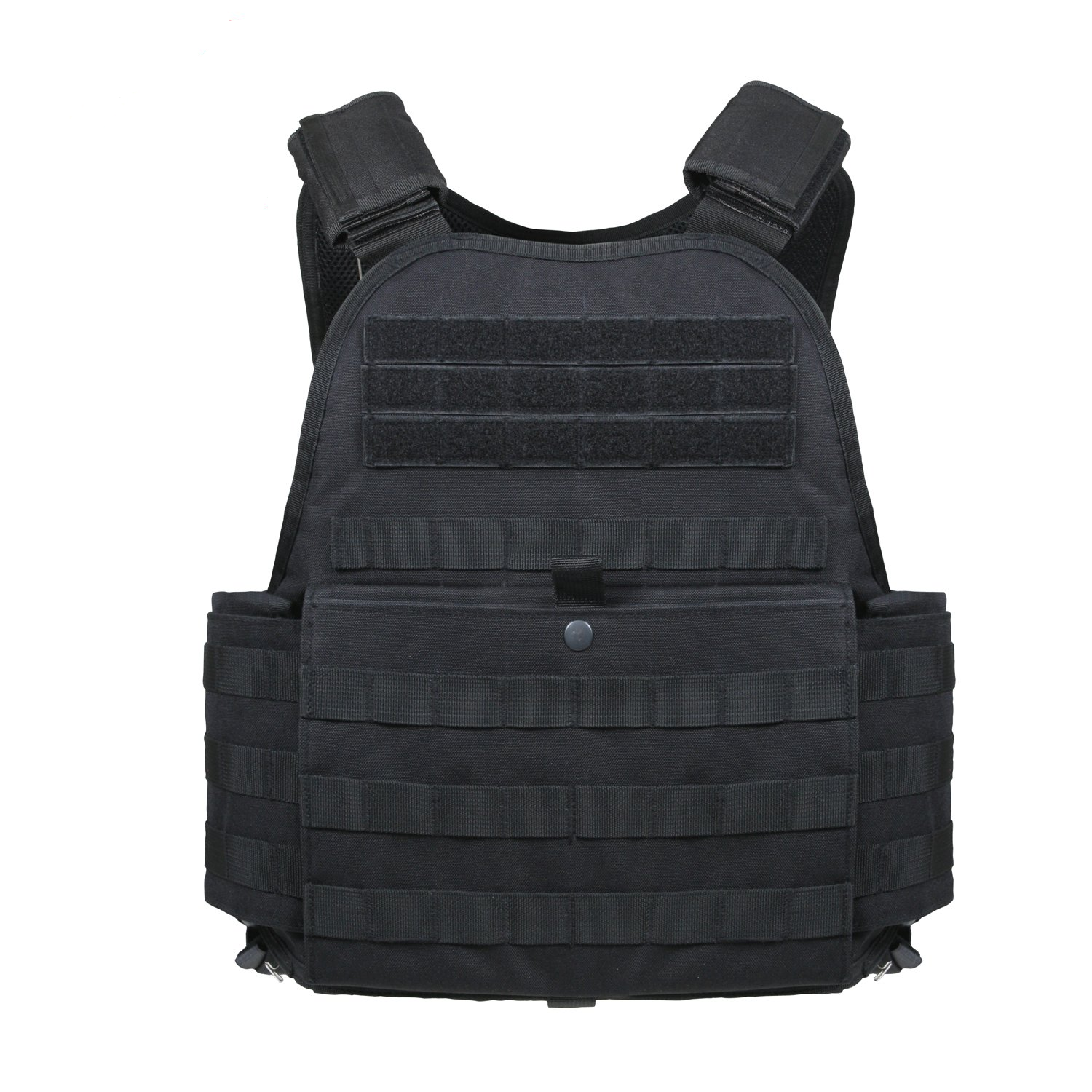 MODULAR PLATE CARRIER VEST (NO PLATE) - BLACK