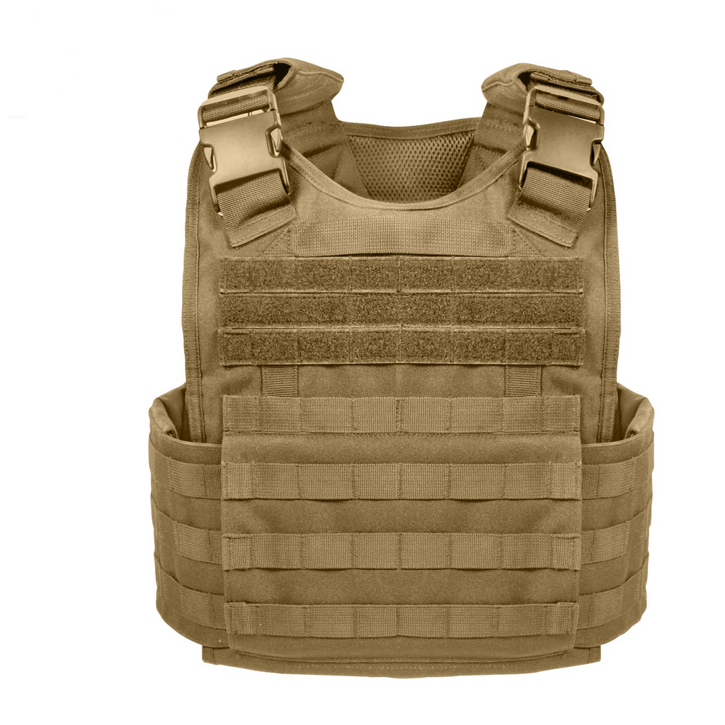 MODULAR PLATE CARRIER VEST (NO PLATE) - COYOTE BROWN