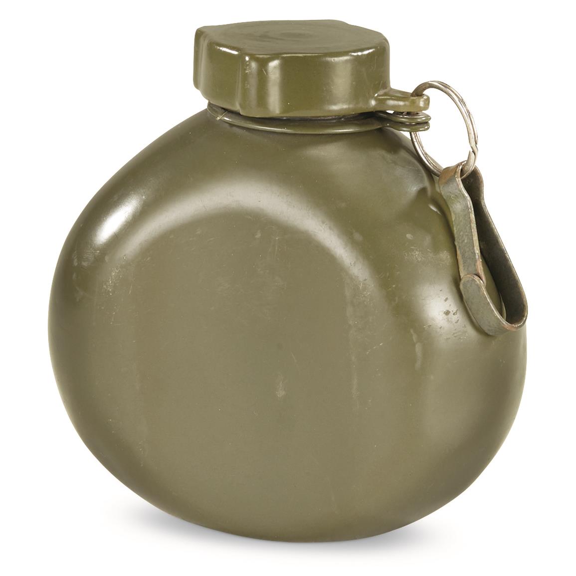 SURPLUS HUNGARIAN OD ALUMINUM CANTEEN