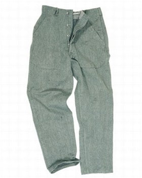 Swiss Grey Denim Work Pant