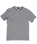 MIL-TEC STRIPED SAILOR TEE - BLUE/WHITE
