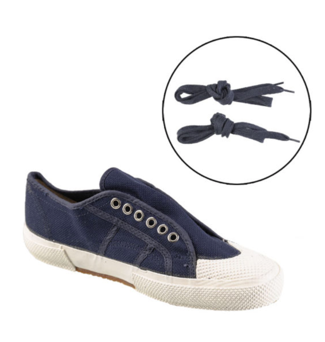 Italian Blue Navy Deck Shoes - Surplus