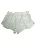 FRENCH WHITE NYLON SPORT SHORTS