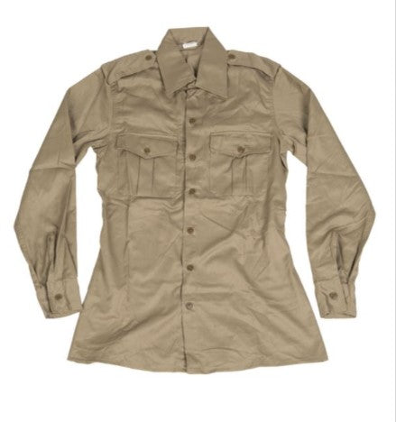 ITALIAN KHAKI LG/SL SHIRT