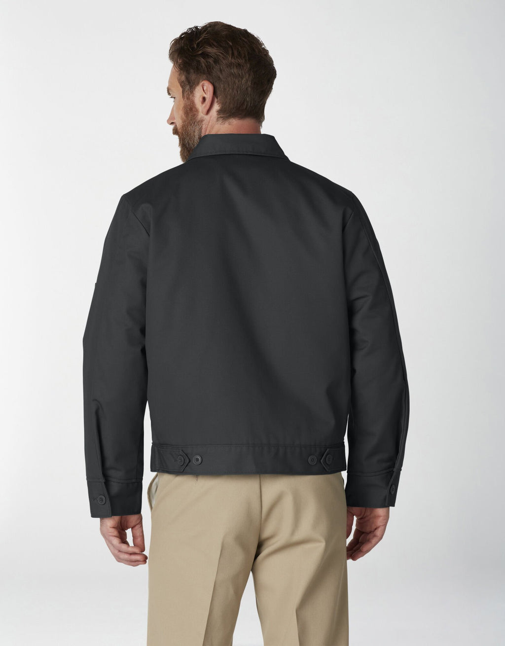 Men's Dickies Lined Eisenhower Jacket TJ15 - Black