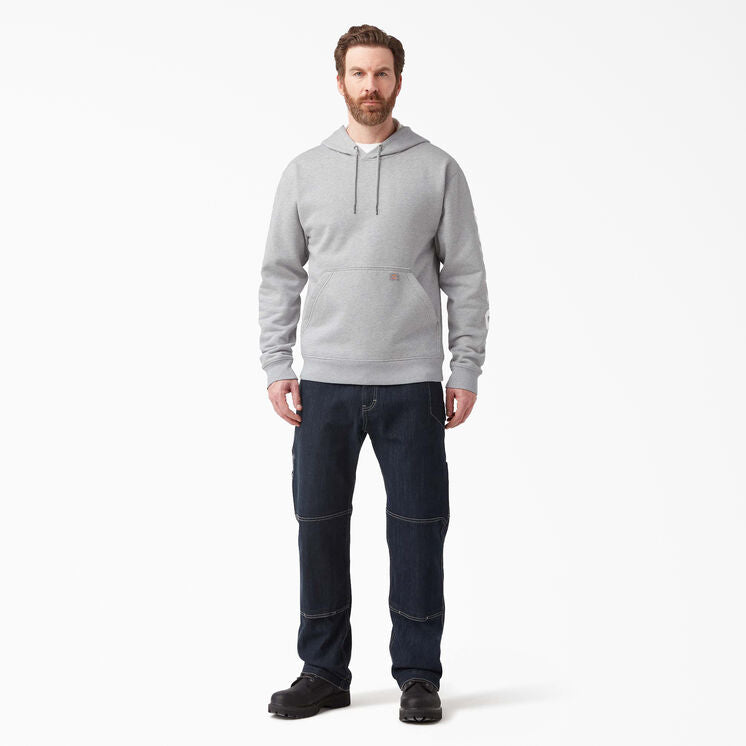 Dickies Water Repellent Logo Sleeve Hoodie - Gray