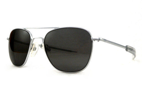 American Optics Eyewear Original Pilot Sunglasses - Chrome Frame