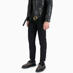 Men's Hawkins Leather - Black and Grey