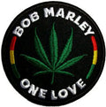 Bob Marley (Leaf Round) Patch