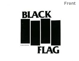 Black Flag (Bars & Logo) Tee
